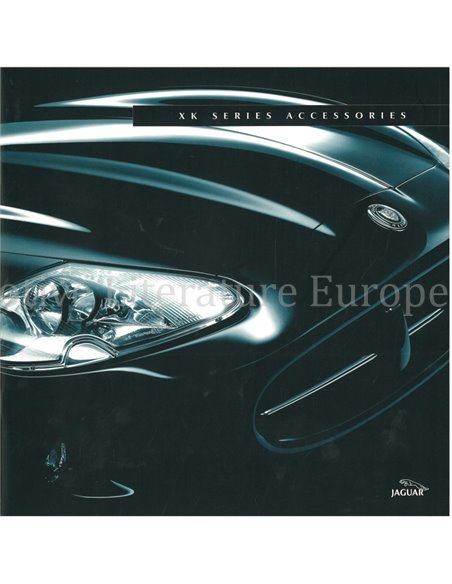 1999 JAGUAR XK ACCESSORIES BROCHURE ENGLISH
