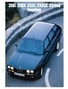 1989 BMW 3 SERIE TOURING BROCHURE DUITS
