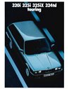 1987 BMW 3 SERIES TOURING BROCHURE ENGLISH
