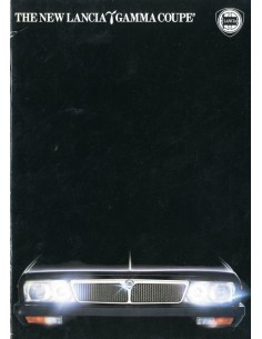 1981 LANCIA GAMMA COUPE BROCHURE ENGELS
