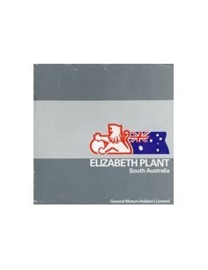 1984 HOLDEN ELIZABETH PLANT BROCHURE AUSTRALISCH