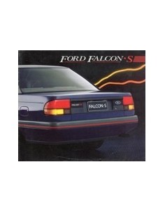 1988 FORD FALCON S BROCHURE AUSTRALISCH