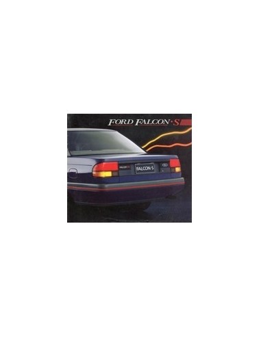 1988 FORD FALCON S BROCHURE AUSTRALISCH