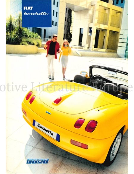 2001 FIAT BARCHETTA BROCHURE SPANISH