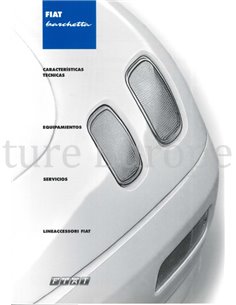 2001 FIAT BARCHETTA PROSPEKT SPANISCH 2