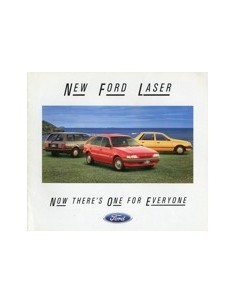 1987 FORD LASER BROCHURE AUSTRALISCH