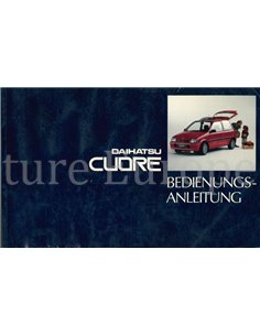1991 DAIHATSU CUORE INSTRUCTIEBOEKJE DUITS
