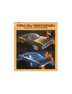 1968 CHRYSLER VALIANT RANGER LEAFLET AUSTRALISCH