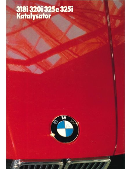 1986 BMW 3ER LIMOUSINE PROSPEKT DEUTSCH