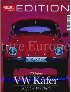 80 JAHRE VW KÄFER, 20 JAHRE VW BEETLE (AUTO, MOTOR UND SPORT EDITION)