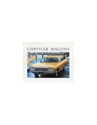 1977 CHRYSLER WAGONS BROCHURE AUSTRALISCH