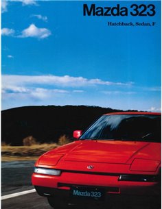 1991 MAZDA 323 BROCHURE NEDERLANDS