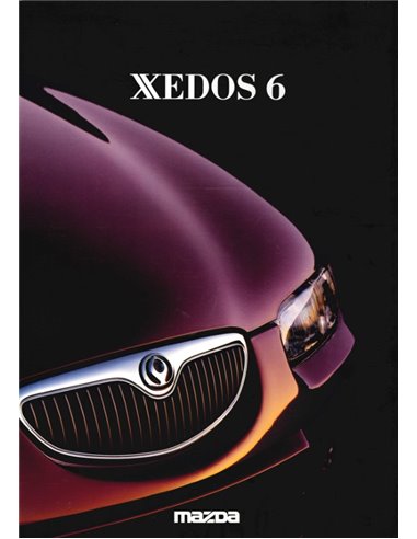 1992 MAZDA XEDOS 6 BROCHURE NEDERLANDS