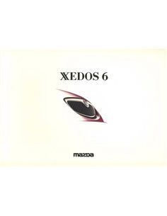 1992 MAZDA XEDOS 6 PROSPEKT NIEDERLÄNDISCH