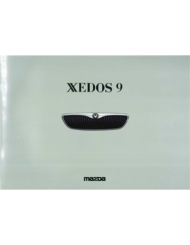 1992 MAZDA XEDOS 9 BROCHURE NEDERLANDS
