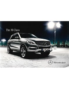 2012 MERCEDES BENZ M CLASS BROCHURE ENGLISH