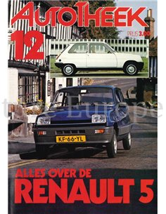 ALLES OVER DE RENAULT 5, AUTOTHEEK 12