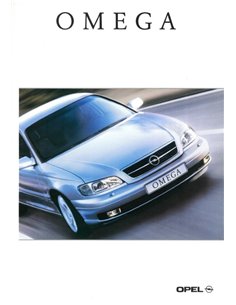 2001 OPEL OMEGA BROCHURE DUTCH