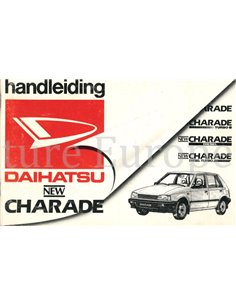1986 DAIHATSU CHARADE BETRIEBSANLEITUNG NIEDERLÄNDISCH