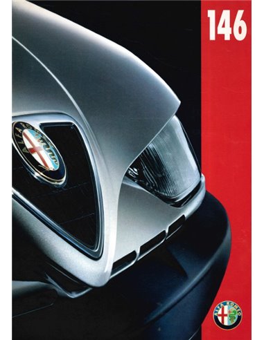 1997 ALFA ROMEO 146 PROSPEKT NIEDERLANDISCH