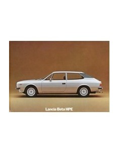 1976 LANCIA BETA HPE BROCHURE ENGELS
