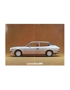 1976 LANCIA BETA HPE BROCHURE ENGELS