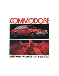 1978 HOLDEN COMMODORE SL/E LEAFLET AUSTRALISCH