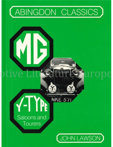 MG Y-TYPE SALOONS AND TOURERS (ABINGDON CLASSICS)