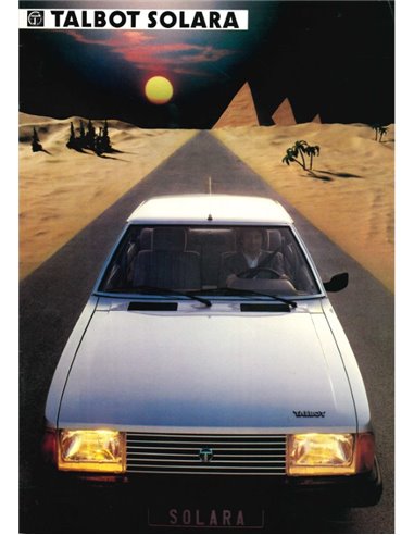 1984 TALBOT SOLARA PROSPEKT DEUTSCH