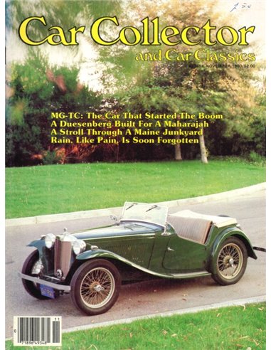 1980 CAR COLLECTOR AND CAR CLASSICS MAGAZINE 11 ENGLISH