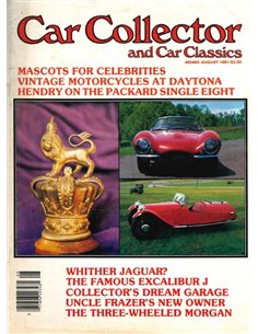 1981 CAR COLLECTOR AND CAR CLASSICS MAGAZINE 08 ENGLISCH