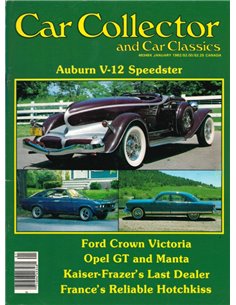 1982 CAR COLLECTOR AND CAR CLASSICS MAGAZINE 01 ENGLISH