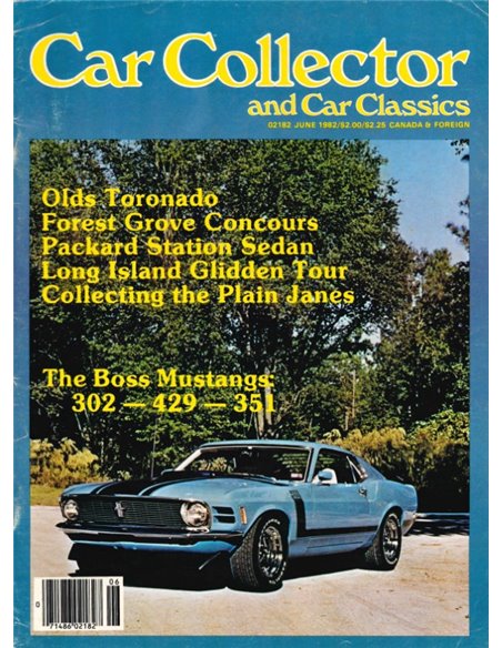1982 CAR COLLECTOR AND CAR CLASSICS MAGAZINE 06 ENGLISCH