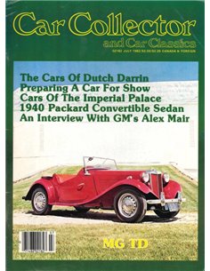 1982 CAR COLLECTOR AND CAR CLASSICS MAGAZINE 07 ENGELS