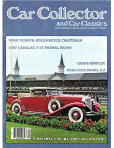 1982 CAR COLLECTOR AND CAR CLASSICS MAGAZINE 09 ENGLISCH