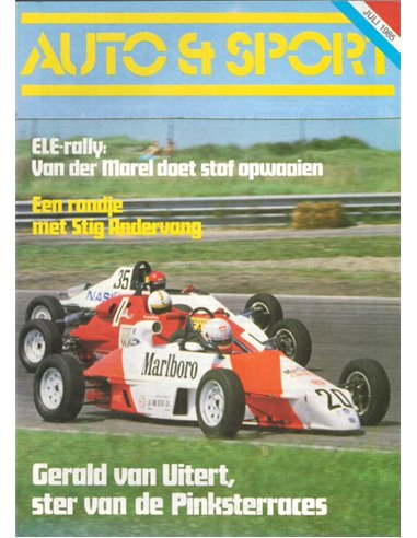 1985 AUTO & SPORT MAGAZIN JULI NIEDERLANDISCH