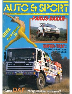 1988 AUTO & SPORT MAGAZINE JANUARI DUTCH