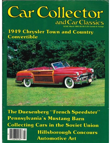 1983 CAR COLLECTOR AND CAR CLASSICS MAGAZINE 03 ENGLISH
