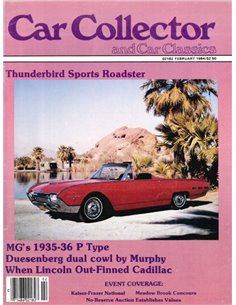 1984 CAR COLLECTOR AND CAR CLASSICS MAGAZINE 02 ENGLISH