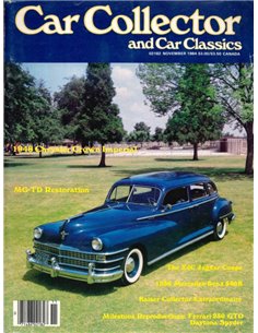 1984 CAR COLLECTOR AND CAR CLASSICS MAGAZINE 11 ENGELS