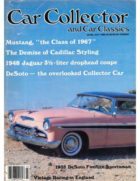 1986 CAR COLLECTOR AND CAR CLASSICS MAGAZINE 07 ENGLISH