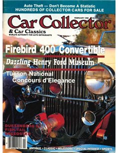 1988 CAR COLLECTOR AND CAR CLASSICS MAGAZINE 02 ENGLISH