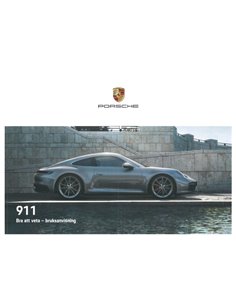 2021 PORSCHE 911 OWNERS MANUAL SWEDISH