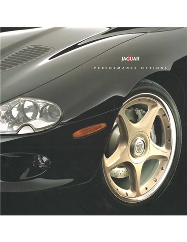 2001 JAGUAR R PERFORMANCE OPTIONS BROCHURE ENGELS