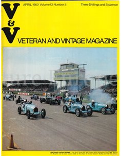 1969 VETERAN AND VINTAGE MAGAZINE 8 ENGLISH