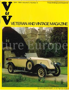 1969 VETERAN AND VINTAGE MAGAZINE 9 ENGLISH