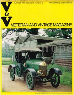 1969 VETERAN AND VINTAGE MAGAZIN 12 ENGLISCH