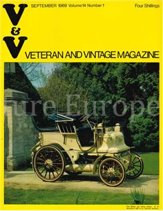 1969 VETERAN AND VINTAGE MAGAZINE 1 ENGELS