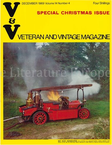1969 VETERAN AND VINTAGE MAGAZIN 4 ENGLISCH