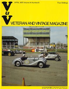 1970 VETERAN AND VINTAGE MAGAZINE 8 ENGLISH